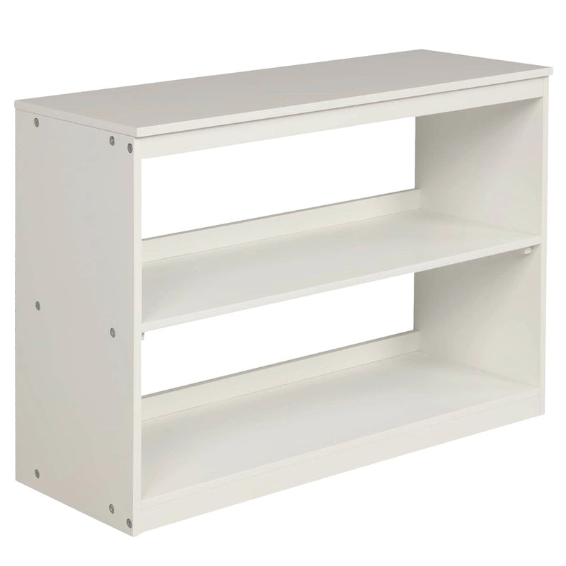 Pine Loft Bed with Movable Desk and Storage Drawers