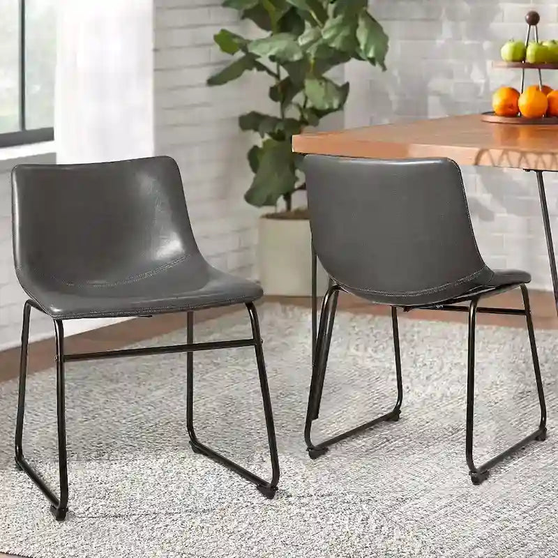 Bar Stools with Back, PU Leather, Footrest, 18/26/30 Inch