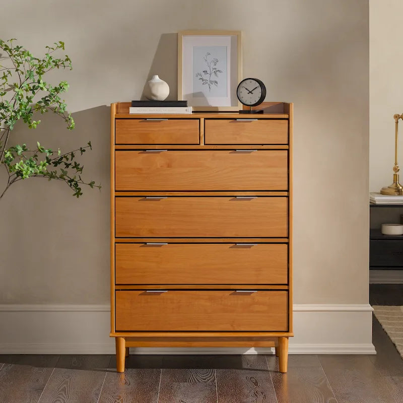 Middlebrook Modern Gallery Top Solid Wood Chest