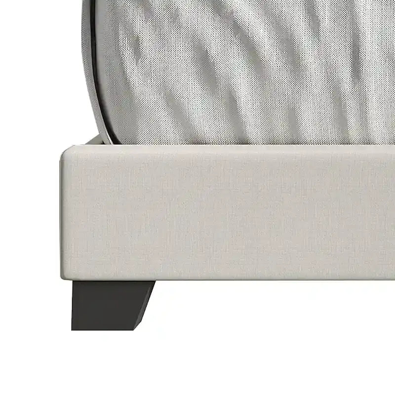 Button Tufted Wingback Upholstered Bed, Multiple Sizes and Colors